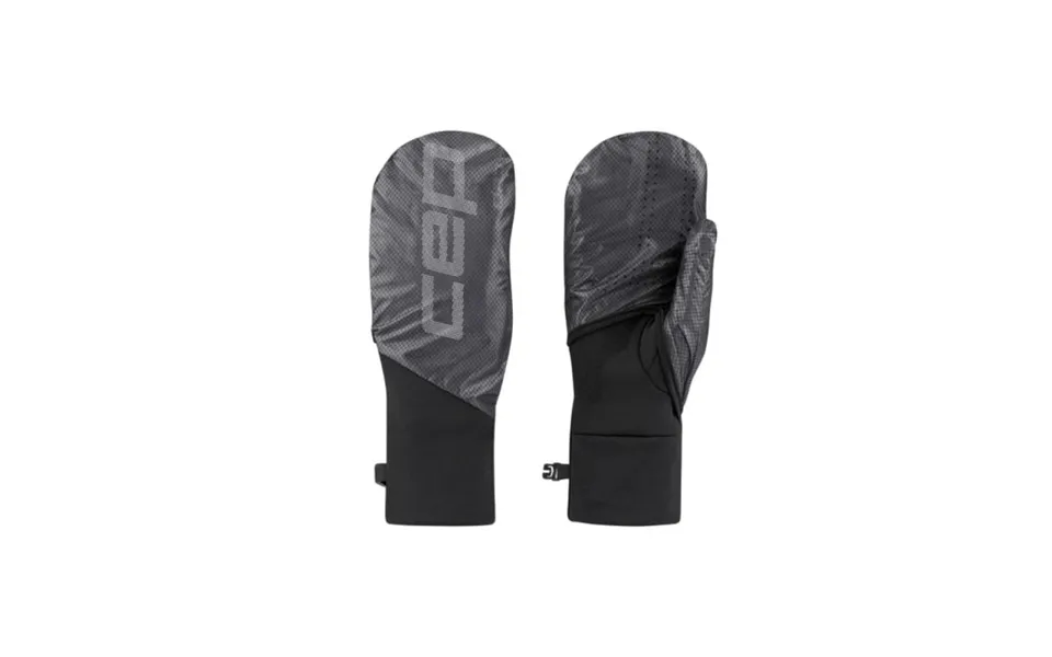 Cep Pro Run 2in1 Gloves L Black Women