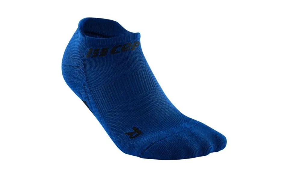 Cep Run Socks No Show V4 Compression Blue Size 34-37 Eu For Optimal Support During Running