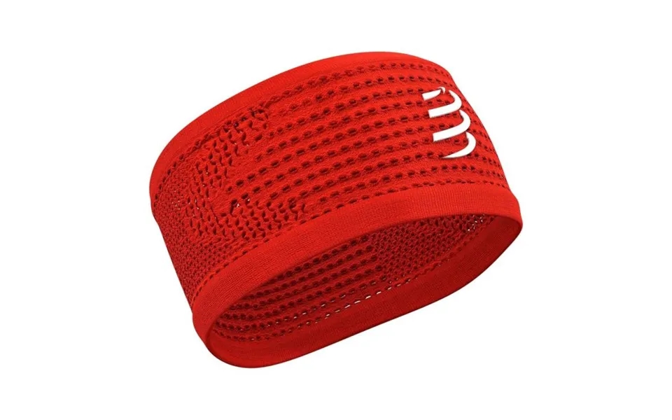 Compressport Rød Headband Superior Sweat-wicking - Comfort & Fit For Running & Training