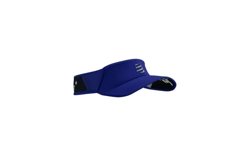 Compressport Ultralight Visor In Dazz Blue Black - Perfect For Runners And Outdoor Enthusiasts