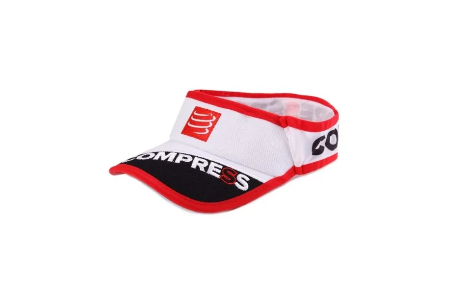 Compressport Ultralight Visor V2 White - Lightweight, Breathable Cap For Running And Outdoor Activities