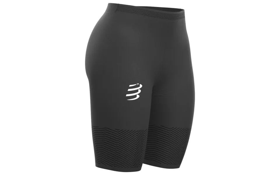 Compressport Women's Run Under Control Compression Shorts - Black Performance Tights