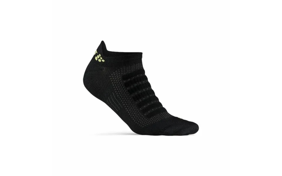 Craft Adv Dry Mid Shaftless Socks Black 43-45 Eu For Comfortable Running Training
