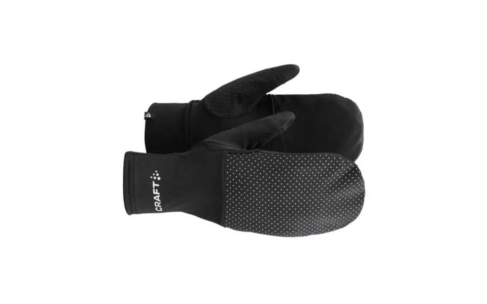 Craft Lumen Fleece Hybrid Glove 11 Xl Black Women