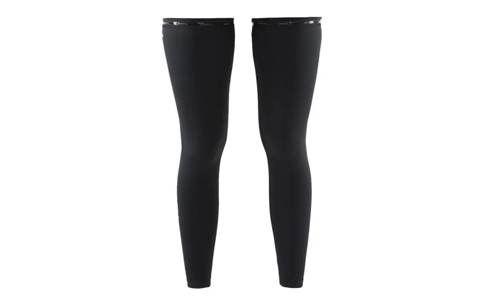 Craft Neon Black Leg Warmers - Essential Arm And Leg Tubes For Runners