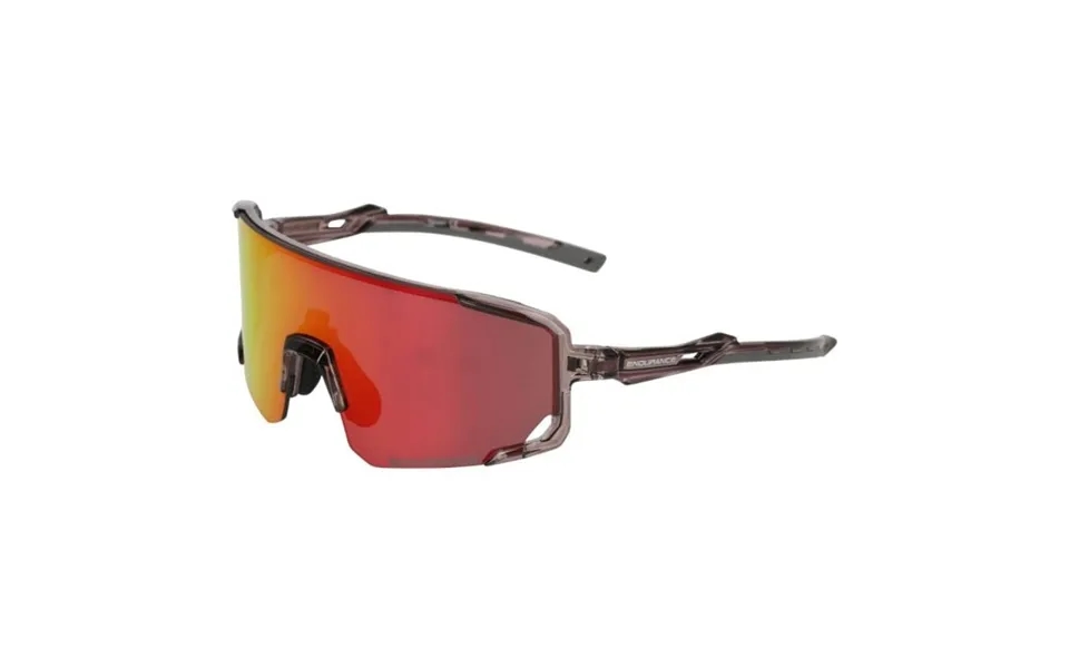 Endurance Black Half-frame Sports Sunglasses For Optimal Running Performance