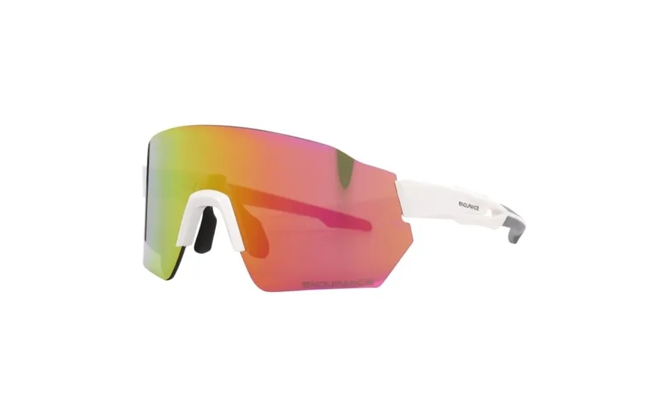 Endurance Frameless Sports Sunglasses In White - Ideal For Running And Outdoor Activities