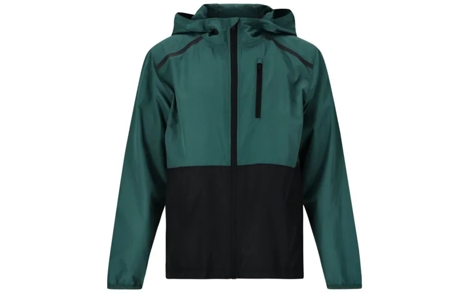 Endurance Green Running Jacket With Hood Perfect For All Weather Conditions