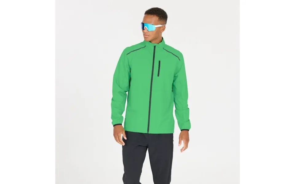 Endurance Hugoee Jacket Men's - Green, Perfect For Running And Outdoor Activities