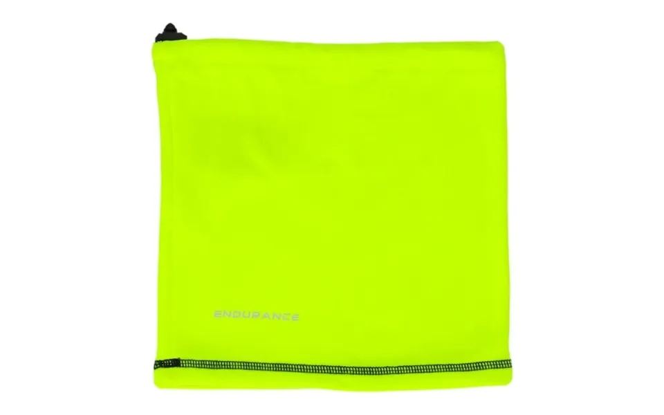 Endurance Nech Gaiter Cap In Safety Yellow Perfect For Running And Outdoor Activities