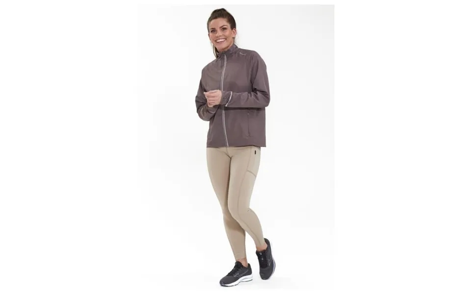 Endurance Shela Women's Running Jacket In Purple - Lightweight & Weather-resistant