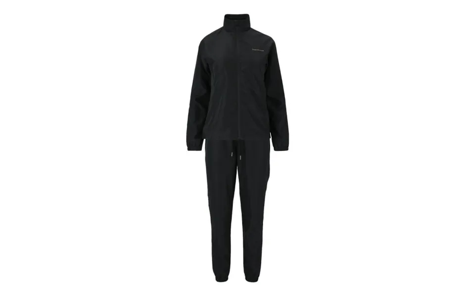 Endurance Tracksuit Set Size 38 Women - Black High Neck For Running And Training