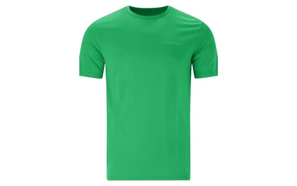 Endurance Vernon V2 Men's Performance T-shirt S S - Green For Running And Training