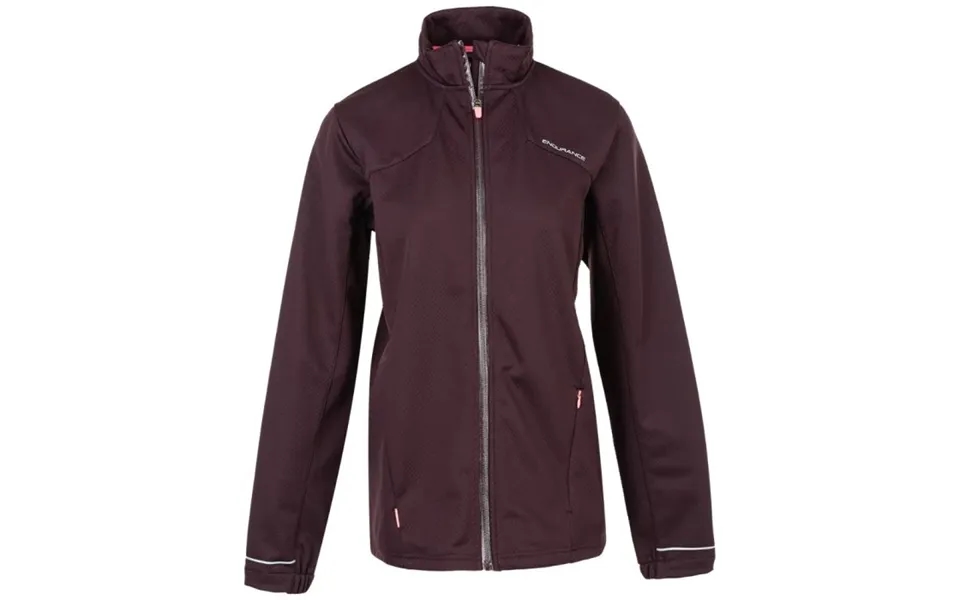 Endurance Women's Functional Jacket In Purple Grape For Active Running Adventures