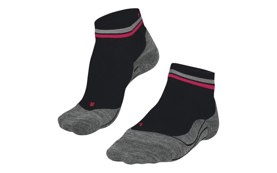 Falke Ru4 Endurance Running Socks Black 35-36 Eu For Optimal Comfort And Reflective Safety