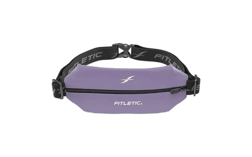 Fitletic Mini Sport Purple Running Belt For Active Runners And Outdoor Enthusiasts