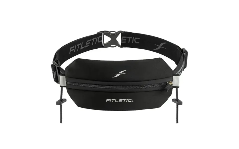 Fitletic Neo Racing Black Running Belt For Secure Storage During Your Runs