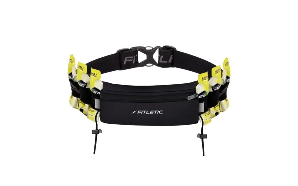 Fitletic Ultimate 1 Black Running Belt For Secure Storage During Your Runs