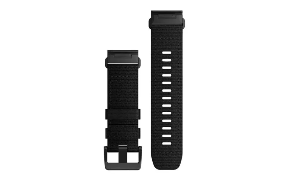 Garmin Quickfit 26 Tactical Black Nylon Strap For Enhanced Running Experience