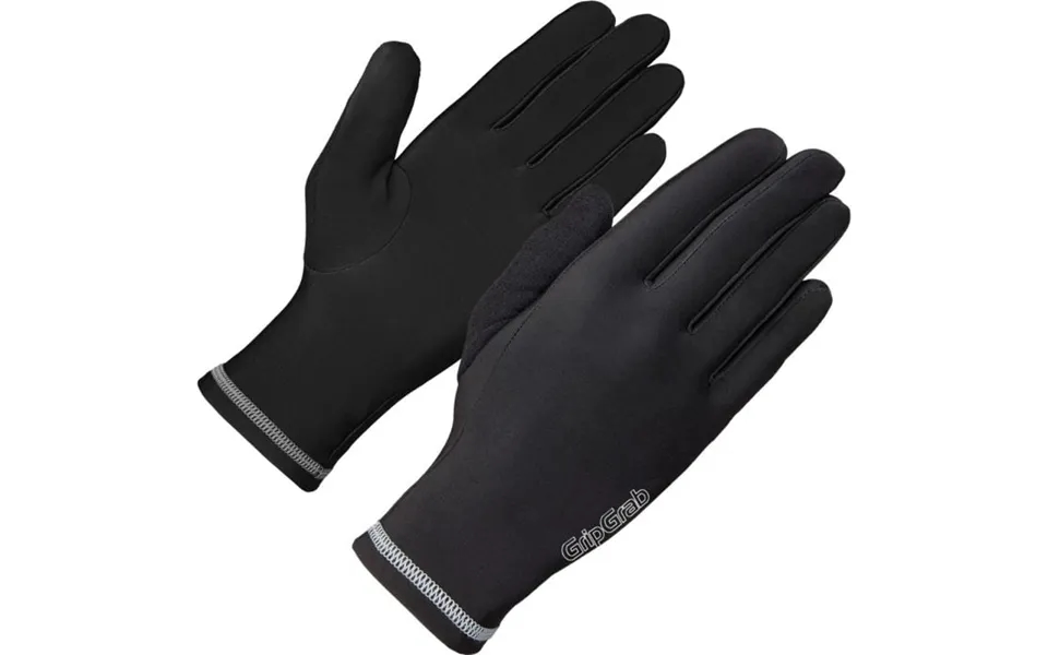 Gripgrab Basic Winter Running Gloves - Essential Black Gear For Cold Weather Runs