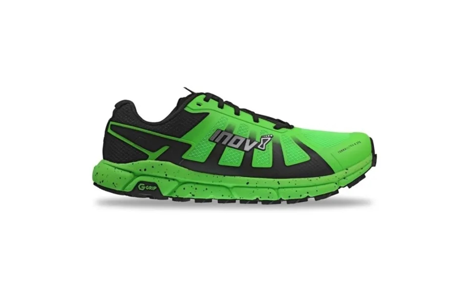 Inov-8 Terraultra G 270 Size Men's Trail Running Shoes Eu 40 - Green Black For Long-distance Terrain Runs