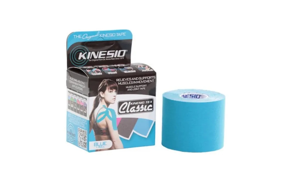 Kinesio Tex Classic 5cm X 4m Blue - Effective Kinesiology Tape For Injury Support And Recovery In Sports