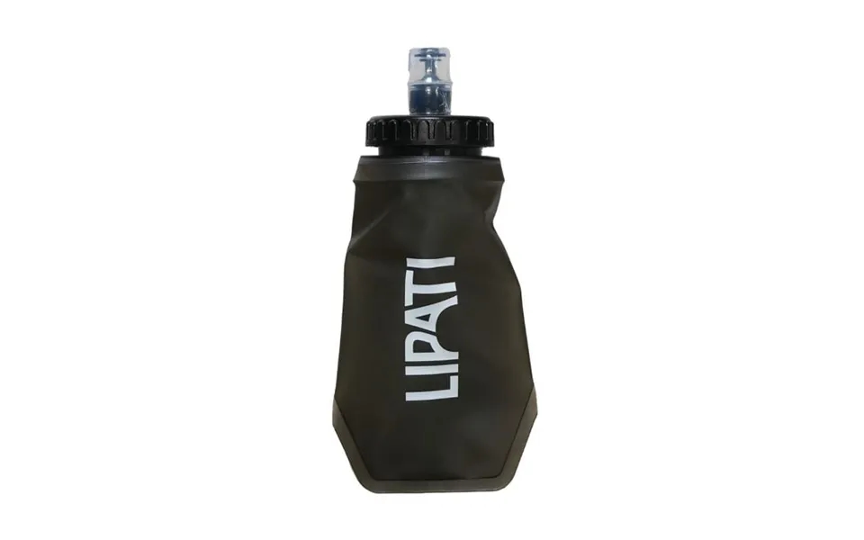 Lipati 250ml Soft Bottle - Lightweight Hydration Solution For Runners In Dark Grey