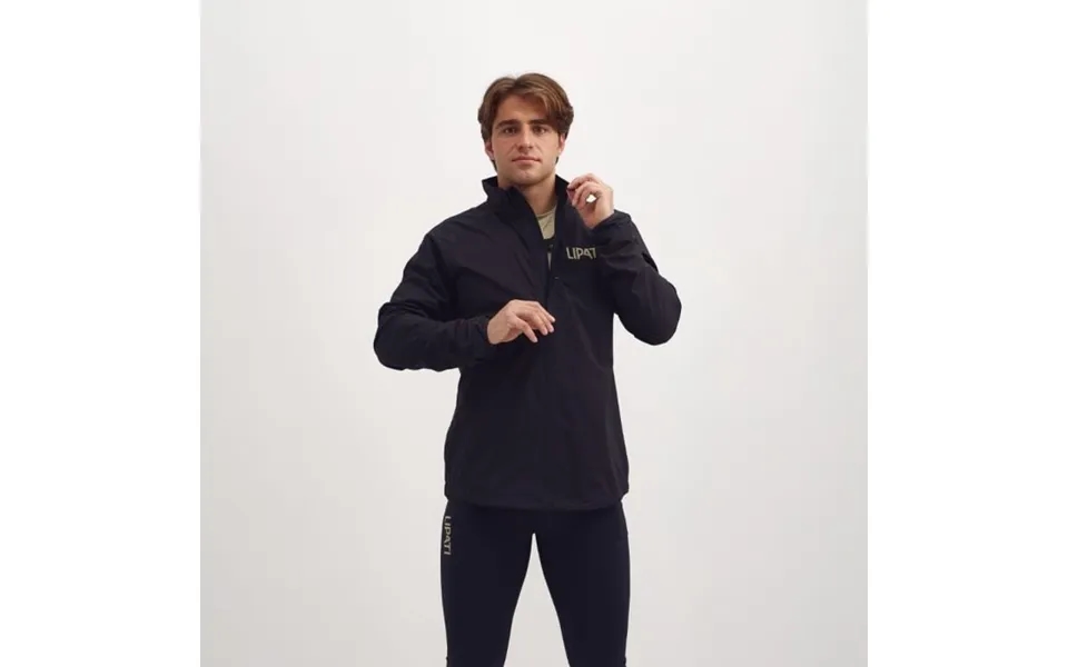 Lipati Hailstorm Jacket Xl Men - Black, Perfect For Running In Bad Weather And Outdoor Activities
