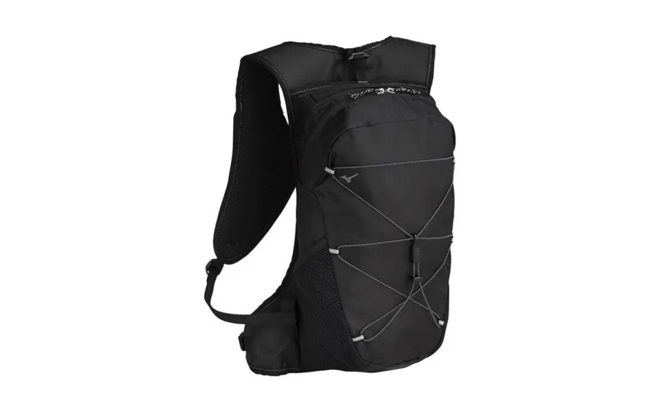 Mizuno 11l Black Running Backpack - Ideal For Athletes On The Go