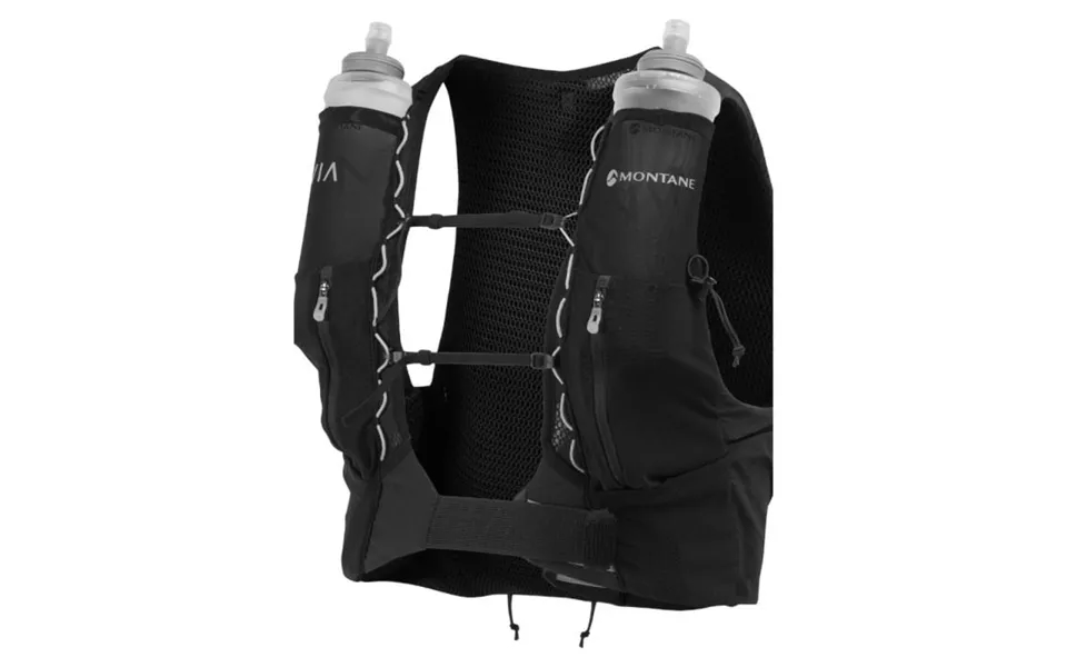 Montane Gecko Vp 5 Black Hydration Pack For Trail Running And Outdoor Adventures