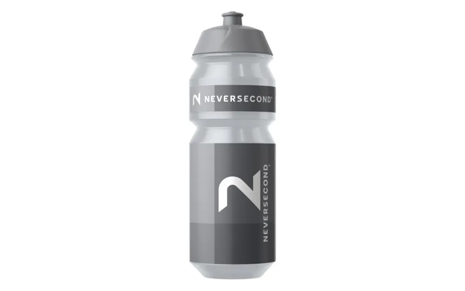 Neversecond 750ml White Running Water Bottle Ideal For Hydration During Training And Races