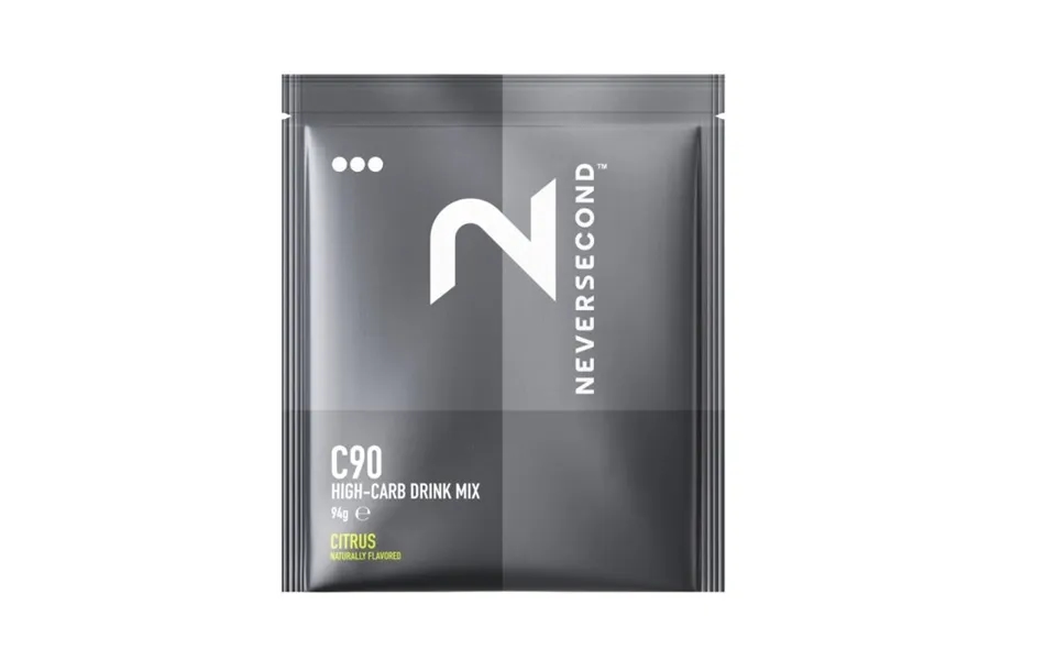 Neversecond C90 High-carb Citrus Energy Powder - 8 Servings For Endurance Athletes