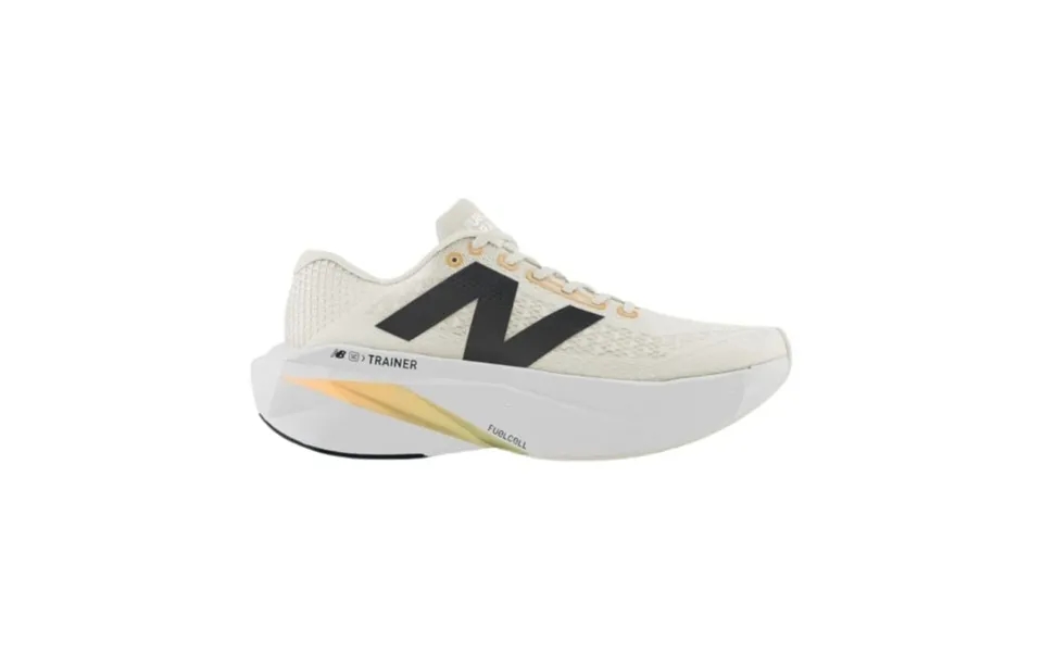 New Balance Fuelcell Supercomp Trainer V3 For Optimal Performance In White Angora