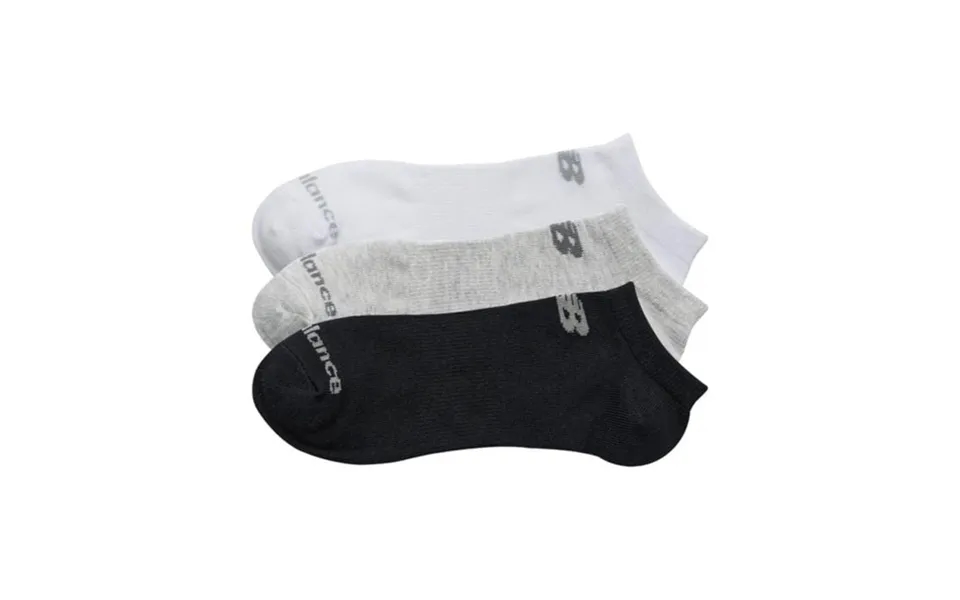 New Balance Performance Basic No Show Socks 3-pack - Grey, Ideal For Running And Training Comfort