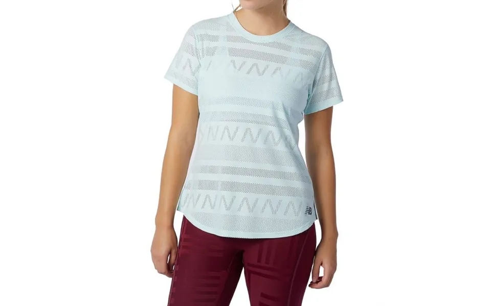 New Balance Q Speed Jacquard Running T-shirt For Women Breathable - Lightweight