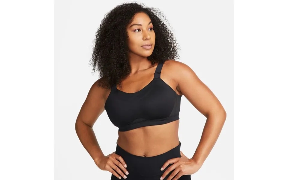 Nike Dri-fit Alpha High Support Bra For Women - Black, Perfect For Running And Training