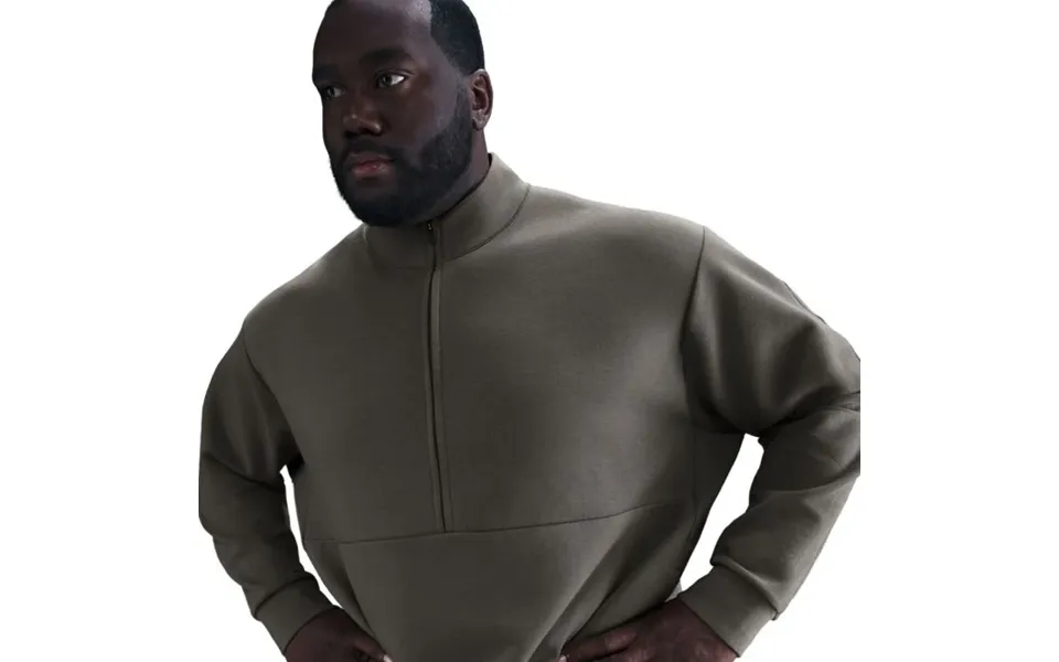 Nike Impossibly Soft Zip Top M Gray