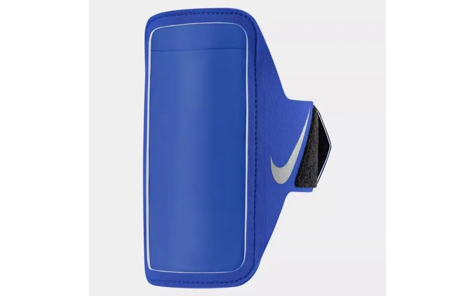 Nike Lean Arm Band Plus - Practical Blue Running Holder For Easy Access To Your Phone During Workouts