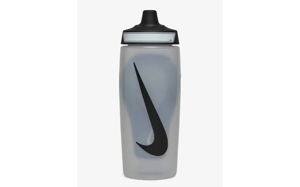 Nike Refuel Bottle Grip 18oz - Hydration Solution For Active Runners In White Black
