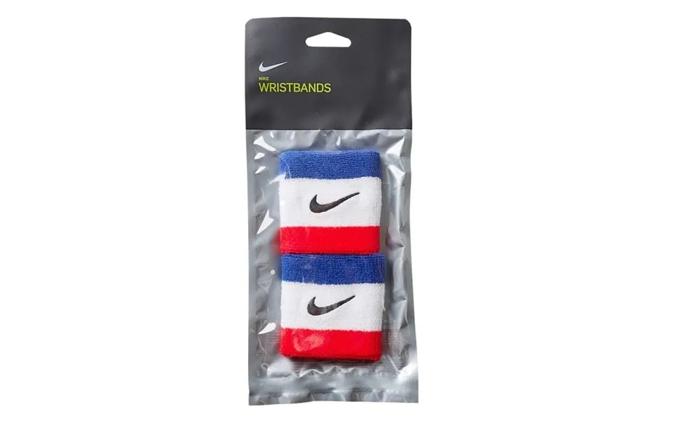 Nike Swoosh Wristband In Habanero Red Perfect For Active Runners And Fitness Enthusiasts