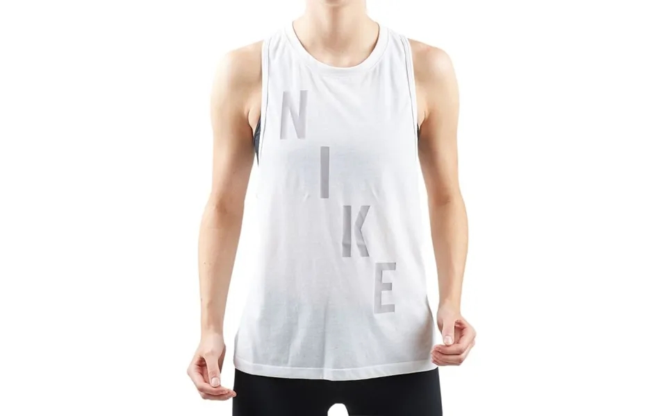 Nike Tailwind Women's Tank Top - White Atmosphere Grey For Running & Training Eu