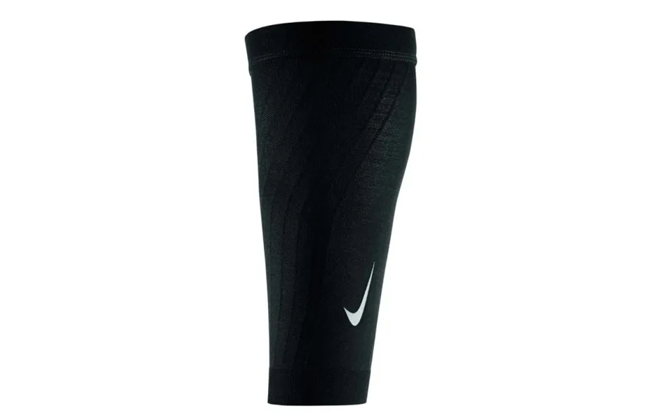 Nike Zoned Support Compression Calf Sleeves - Black Silver For Enhanced Running Performance