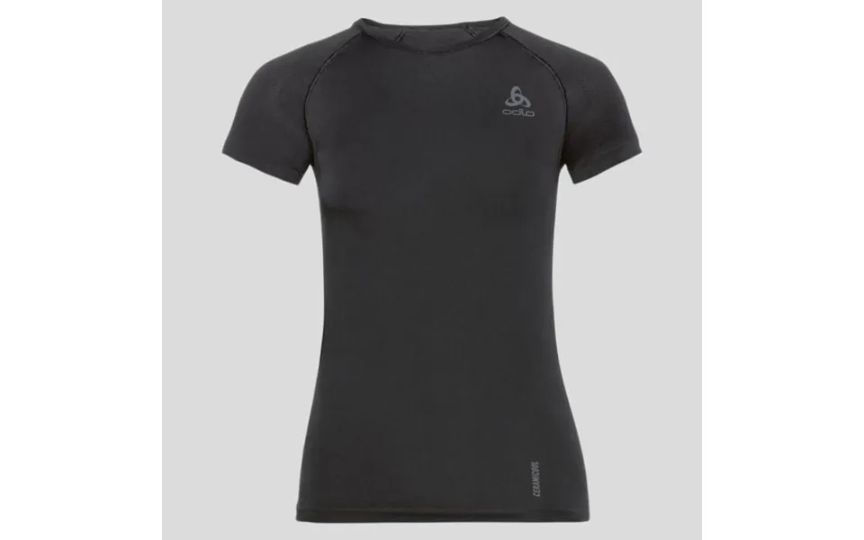 Odlo Women's Performance X-light Eco Crew Neck Top - Lightweight Running Midlayer In Black