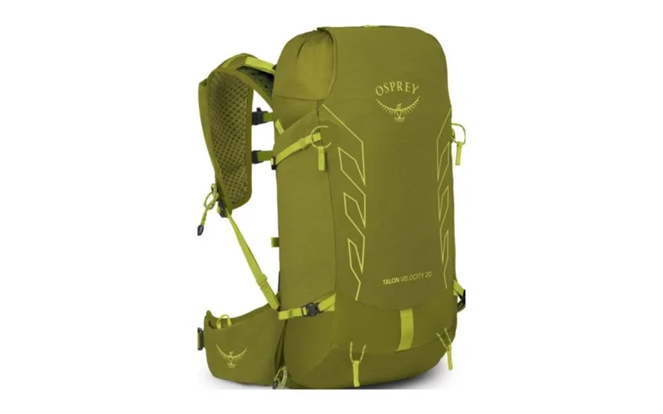 Osprey Talon Velocity 20l Rucksack - Green, Perfect For Long Runs And Adventures