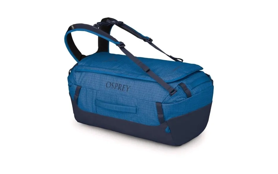Osprey Transporter Duffel 40l - Durable Blue Bag For Travel And Training, Spacious Design For Active Lifestyles