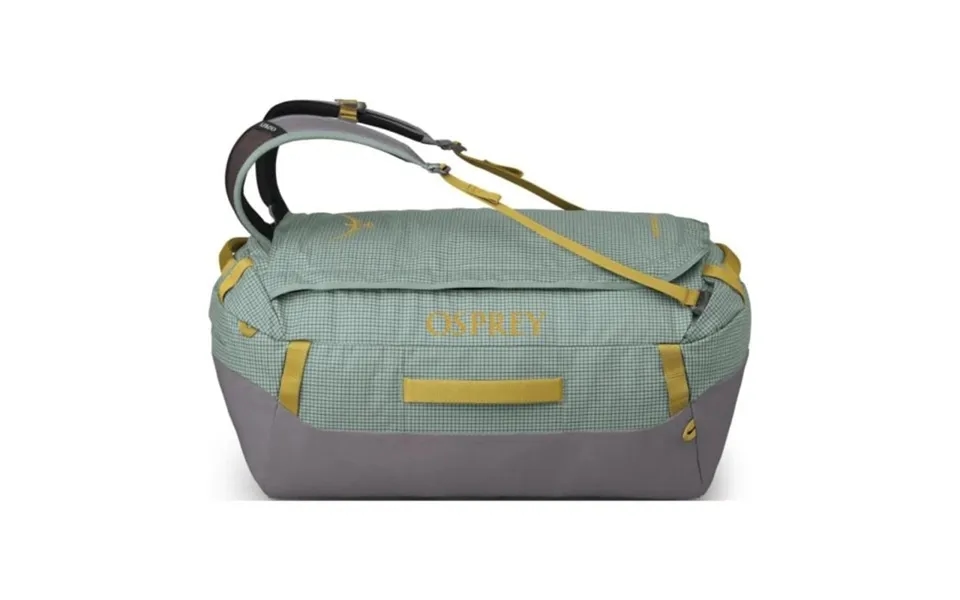Osprey Transporter Duffel 65 - Frosty Mint Grey For Adventurous Runners And Travellers