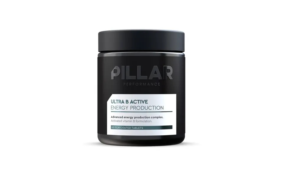 Pillarperformance Ultra B Active Peak Performance Vitamins 60ct For Optimal Running Energy