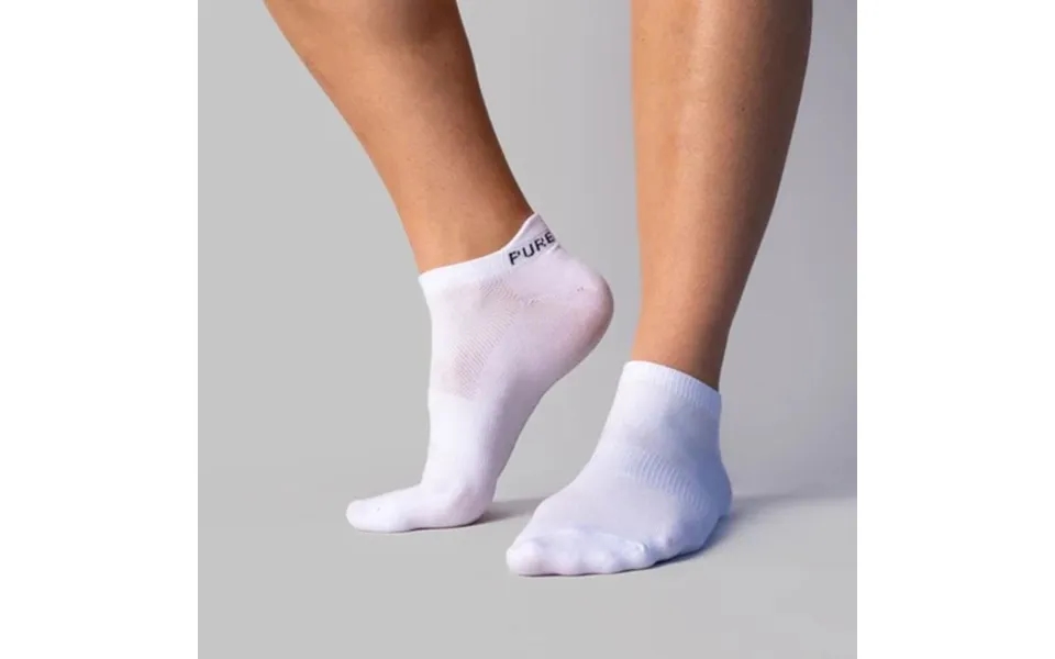 Purelime Running Socks - 2-pack, White