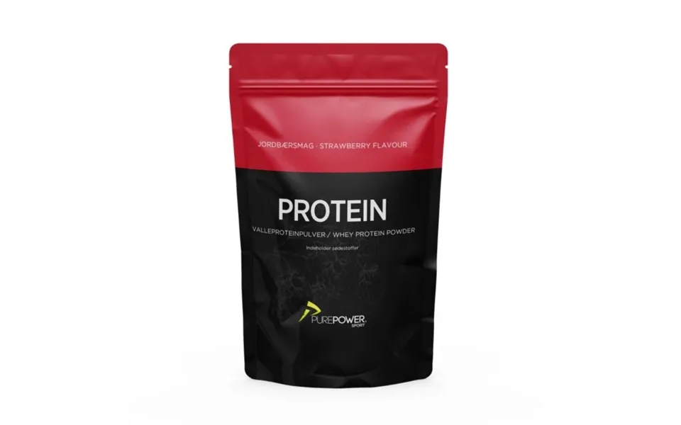 Purepower Whey Protein Powder Strawberry 400g