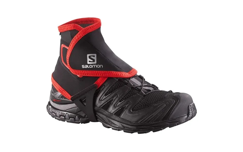 Salomon Trail Gaiters High - Essential Protection For Trail Runners In Black